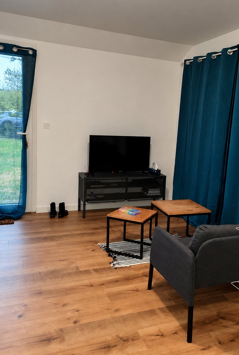 Le salon d'un appart
